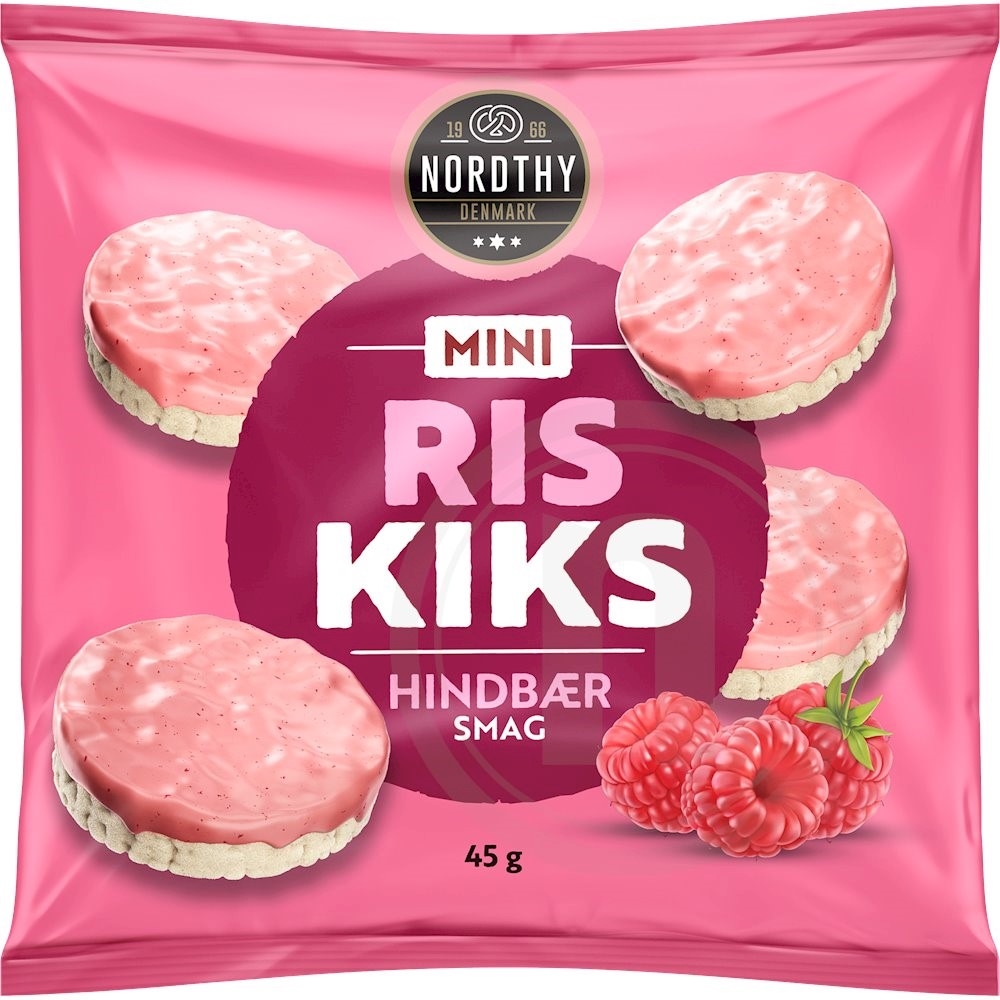 Nordthy Riskiks med hindbær mini