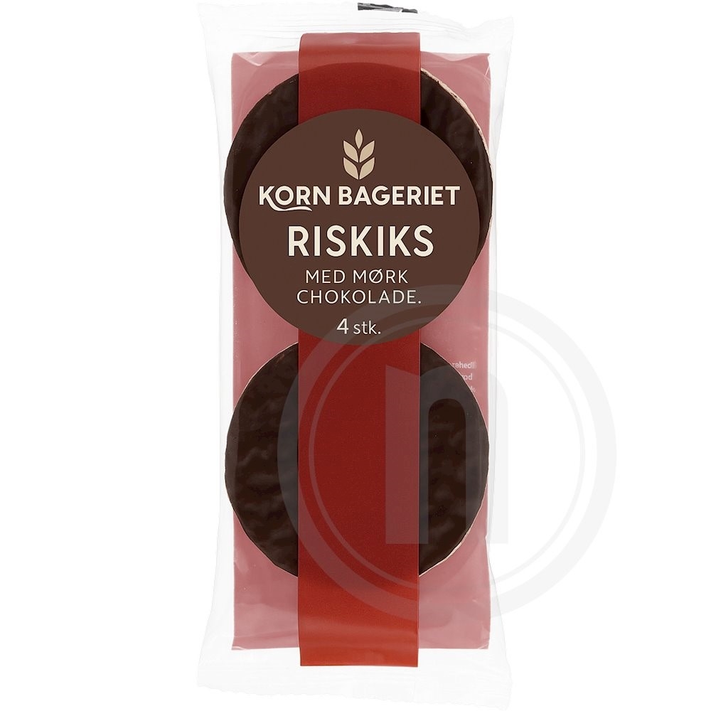 Riskiks m. mørk chokolade