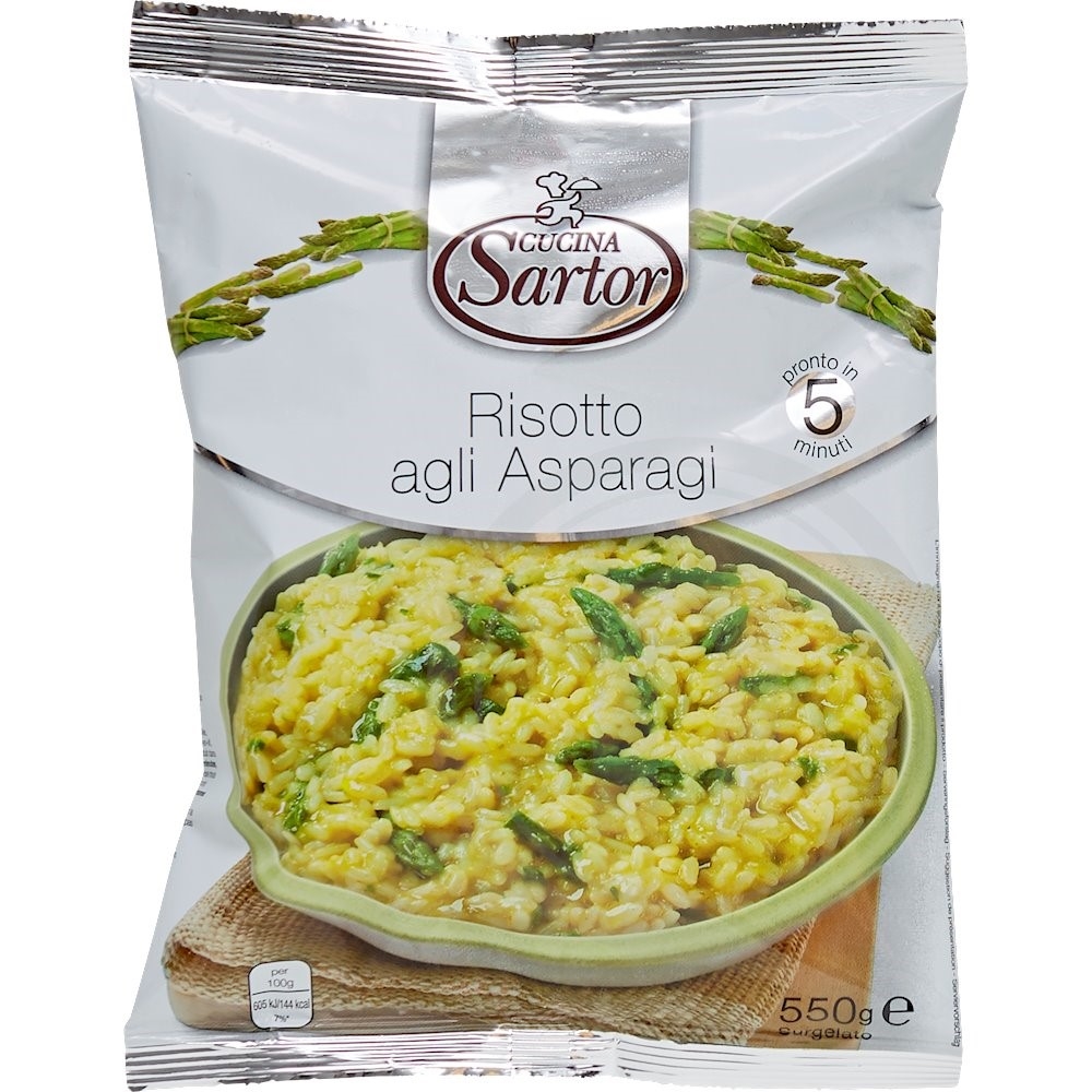 Cucina Sartor Risotto med grønne asparges