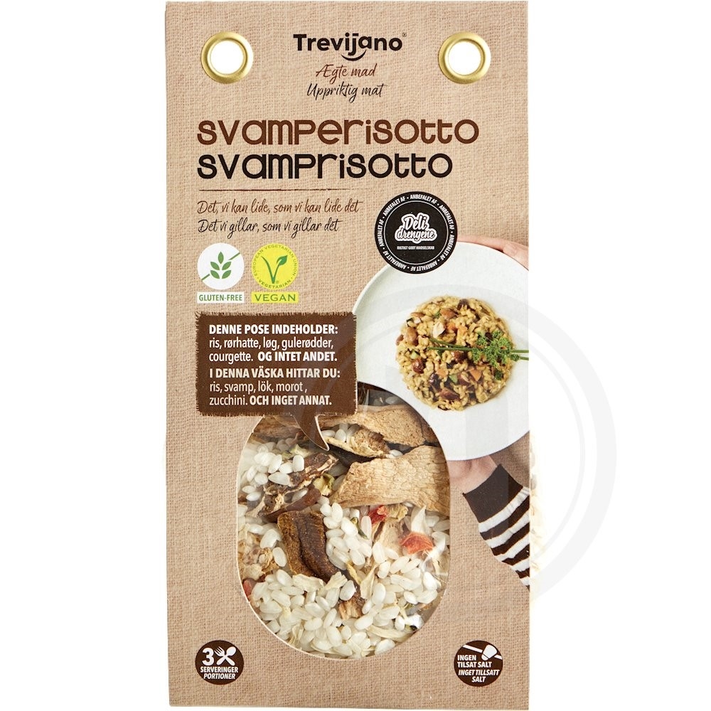 Trevijano Risotto med svampe