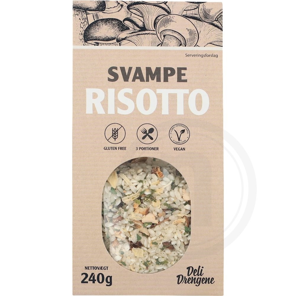 Risotto m. svampe