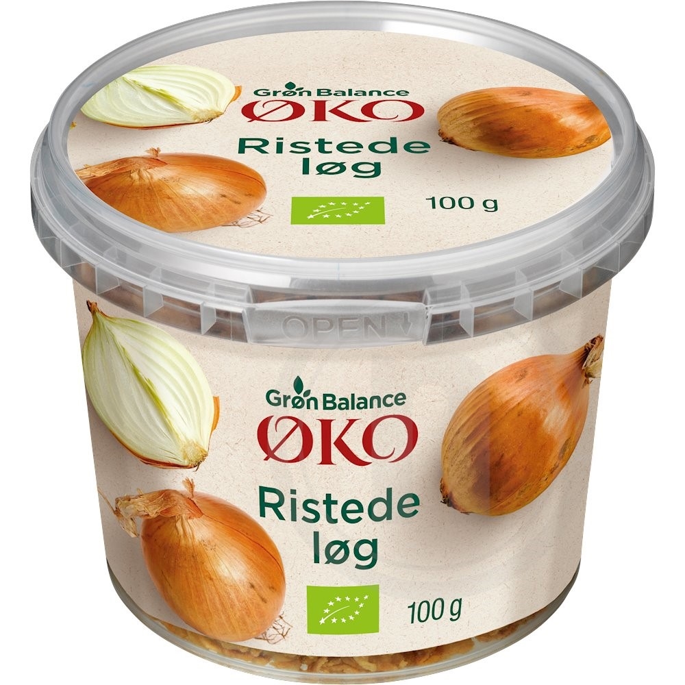 Ristede løg øko.