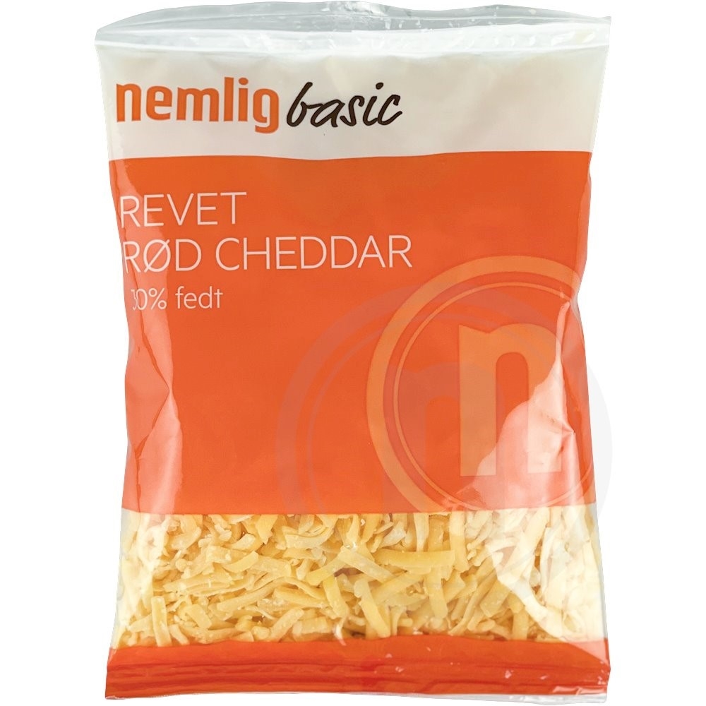 Nemlig Basic Rød Cheddar Revet