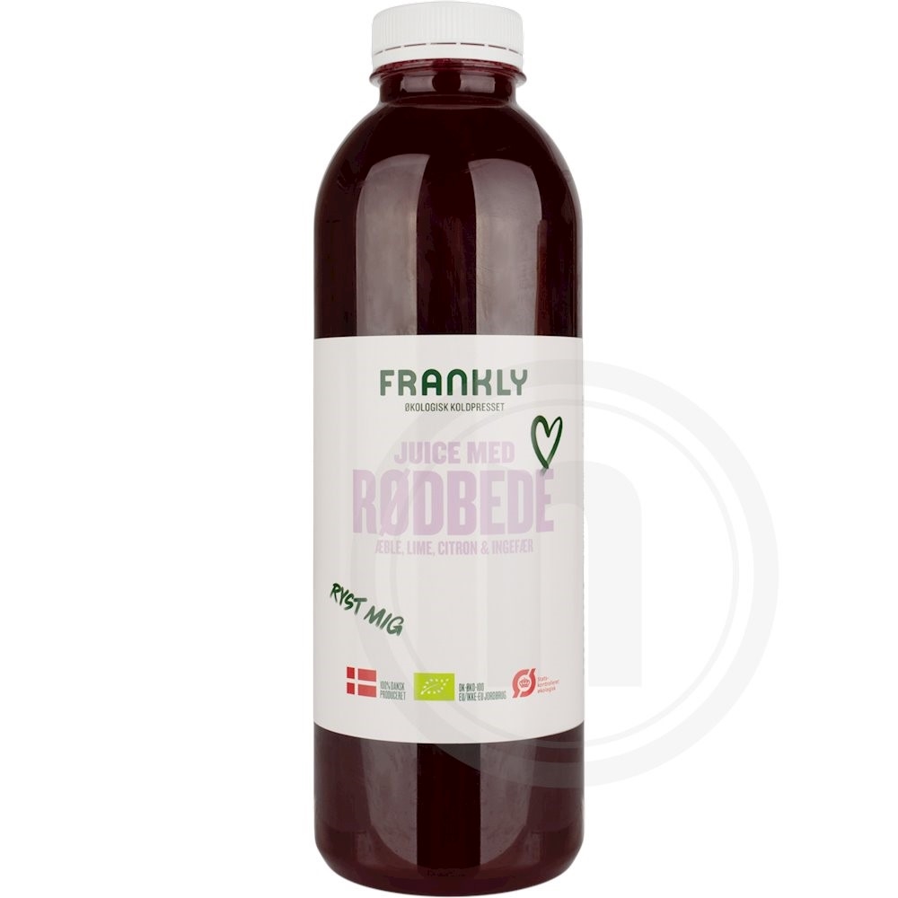 Rødbede- og æblejuice øko.