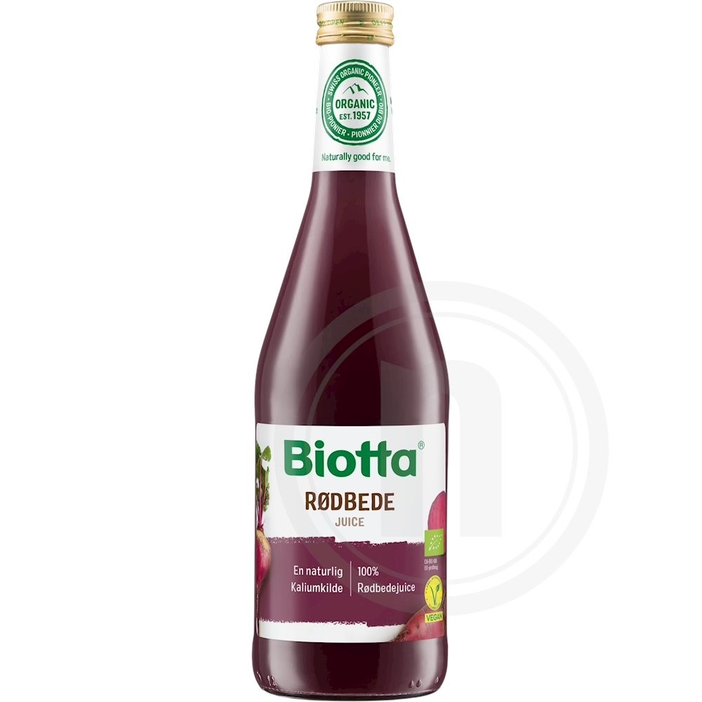 Rødbedejuice øko.
