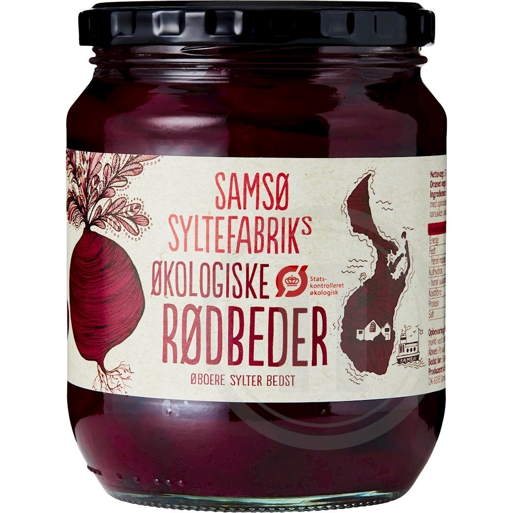 Samsø Syltefabrik Rødbeder Økologisk