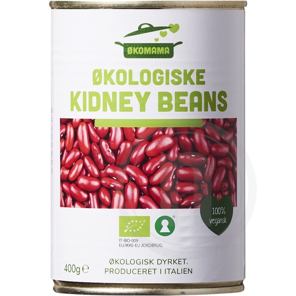 Røde kidneybønner øko.