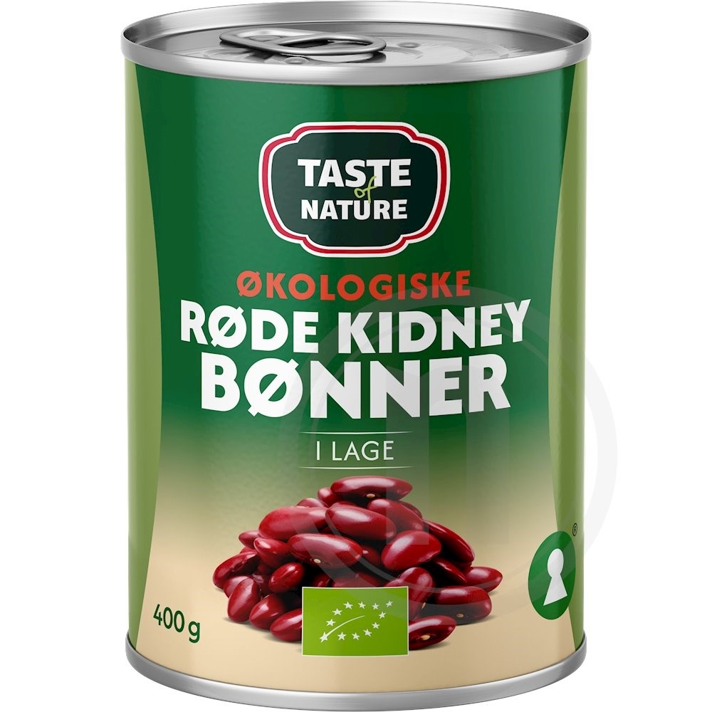Taste of Nature Røde Kidneybønner Øko.