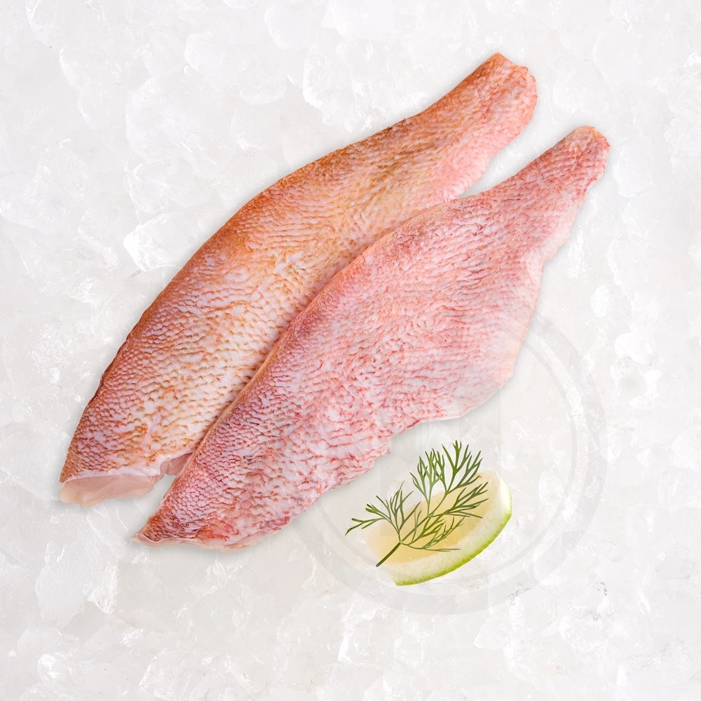 Rødfiskfilet m. skind