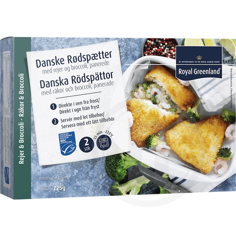 Frost Rødspætter Panerede