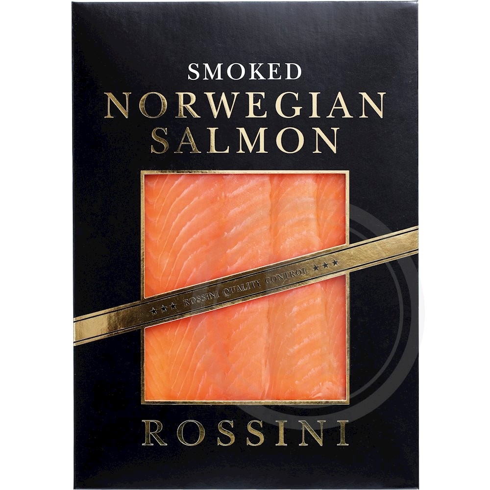 Røget laks i skiver