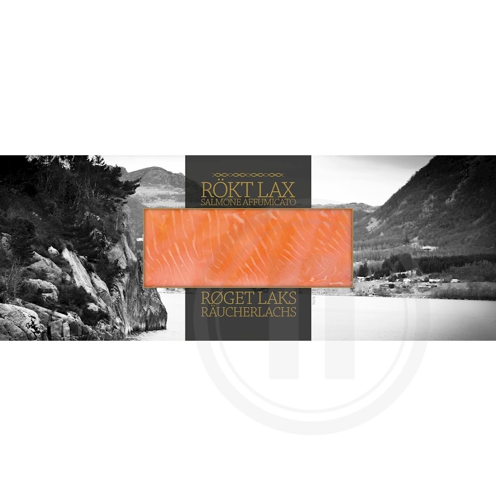 Røget laks i skiver