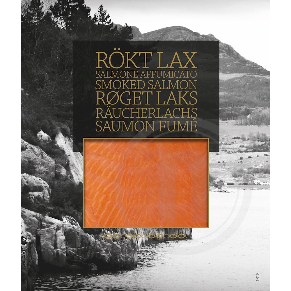 Røget Laks i Skiver