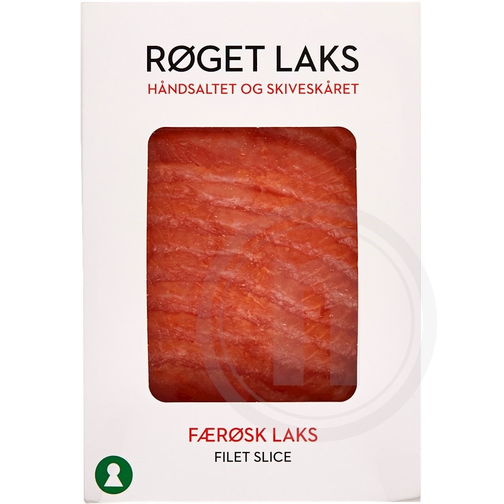Røget laks i skiver