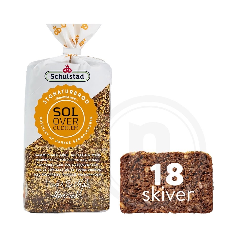 Rugbrød sol over Gudhjem