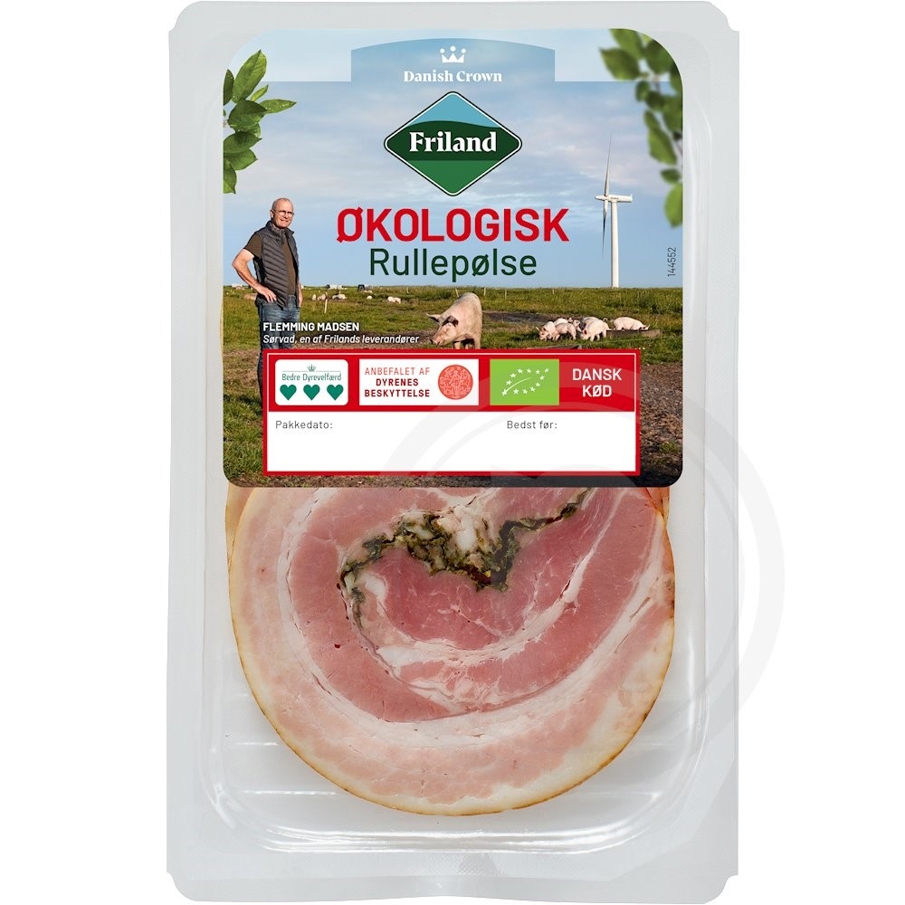 Rullepølse øko.