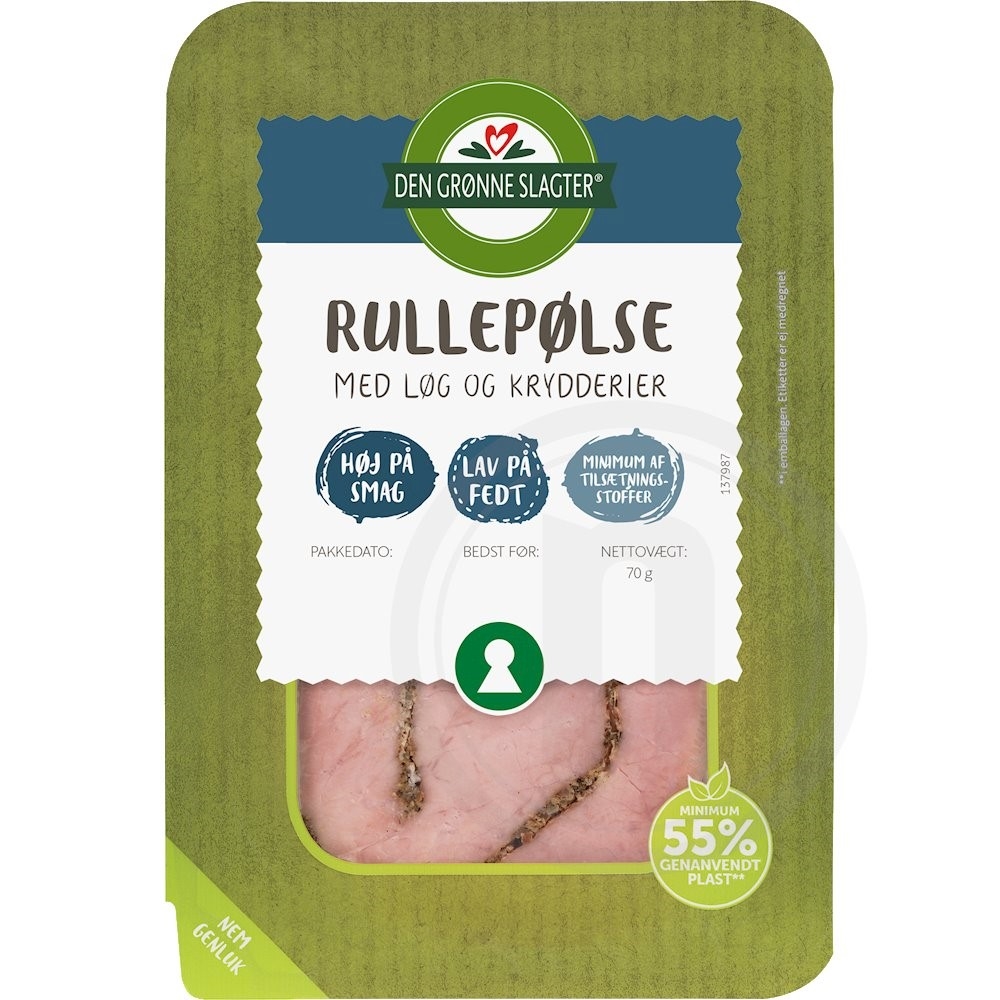 Den Grønne Slagter Rullepølse
