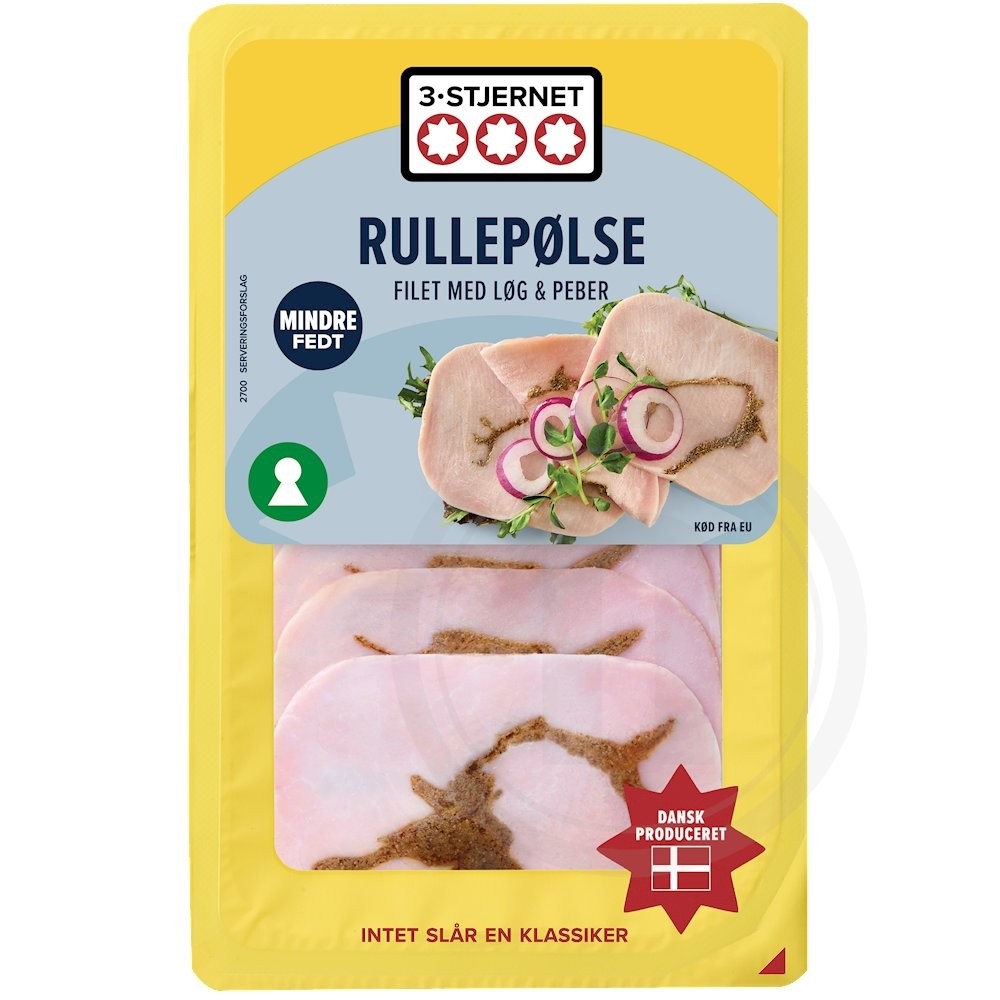 Rullepølse – produktbillede