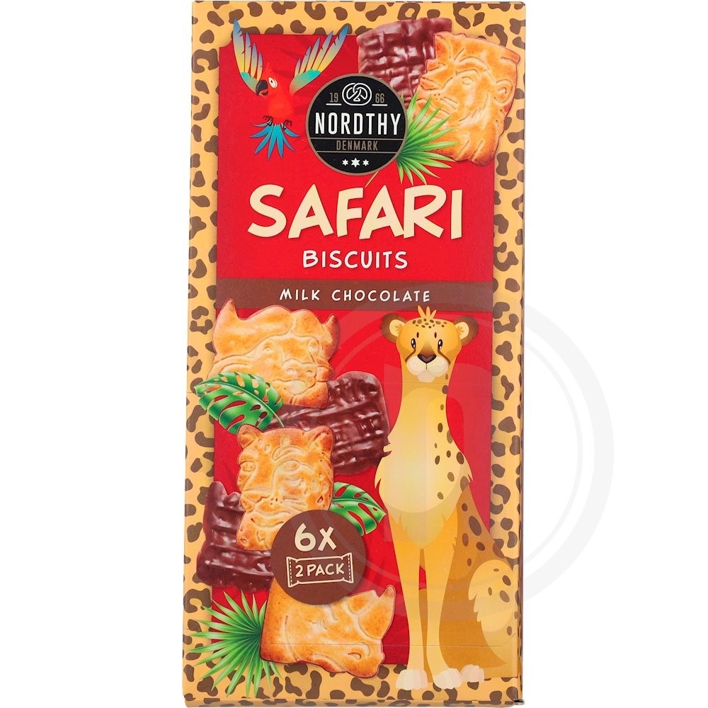 Safari kiks m. mælkechokolade