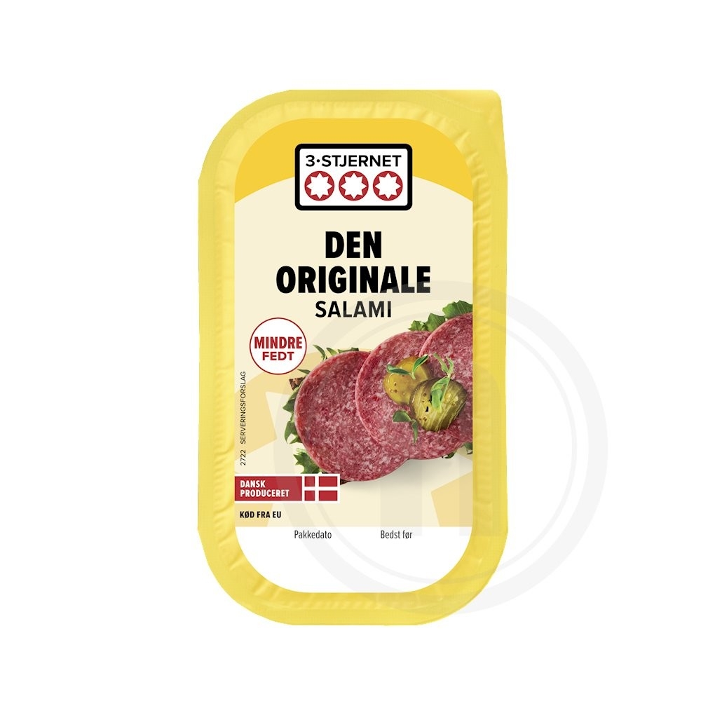 Salami 40% mindre fedt