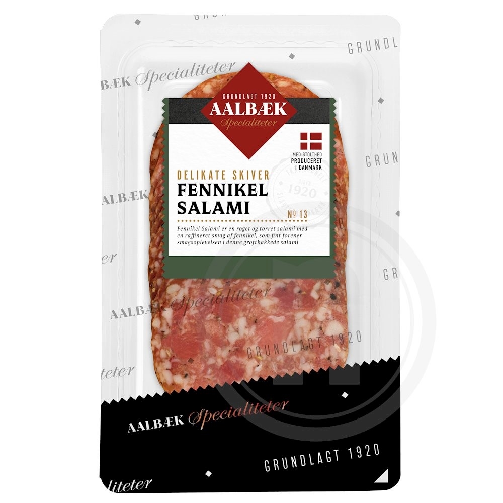 Salami m. fennikel i skiver