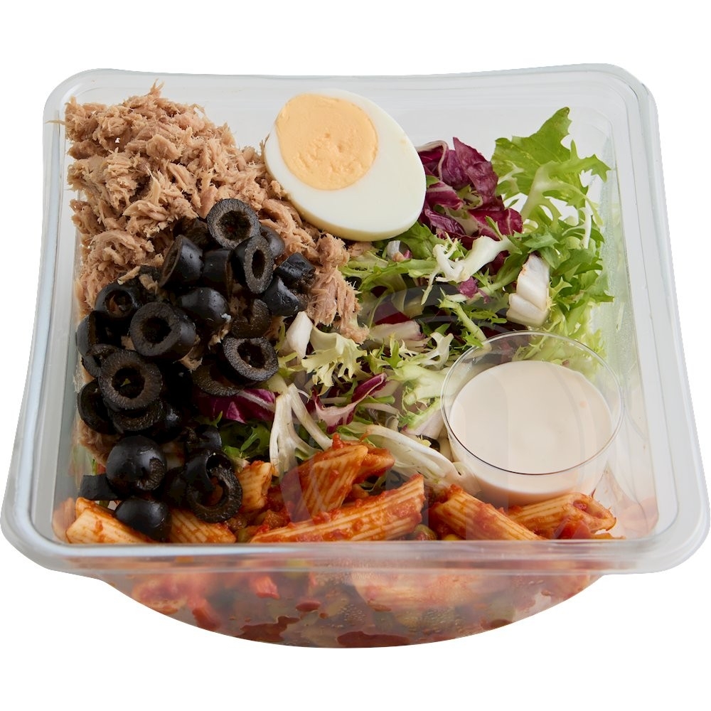 Delicate Salat med Tun og Æg