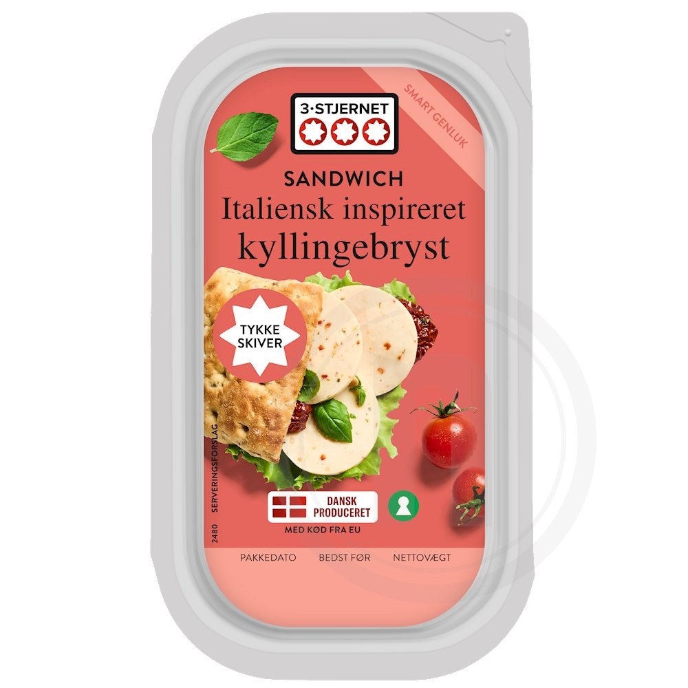 Sandwich kyllingebryst