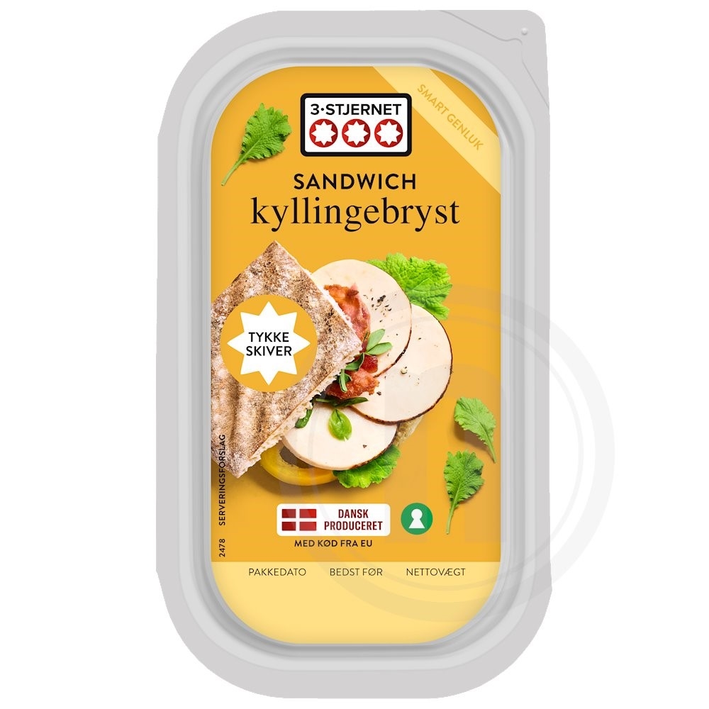 Sandwich kyllingebryst