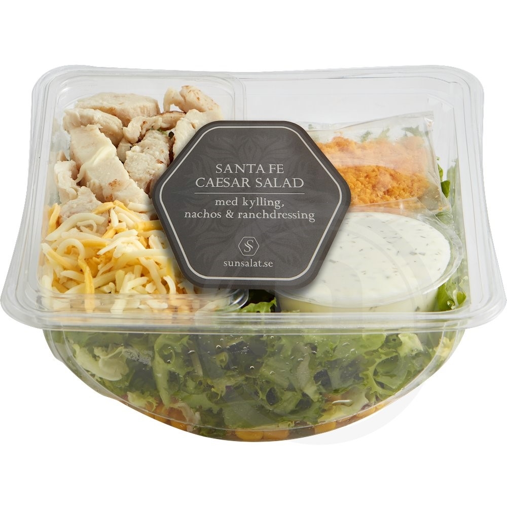 Santa Fe Caesar Salat m. Kylling