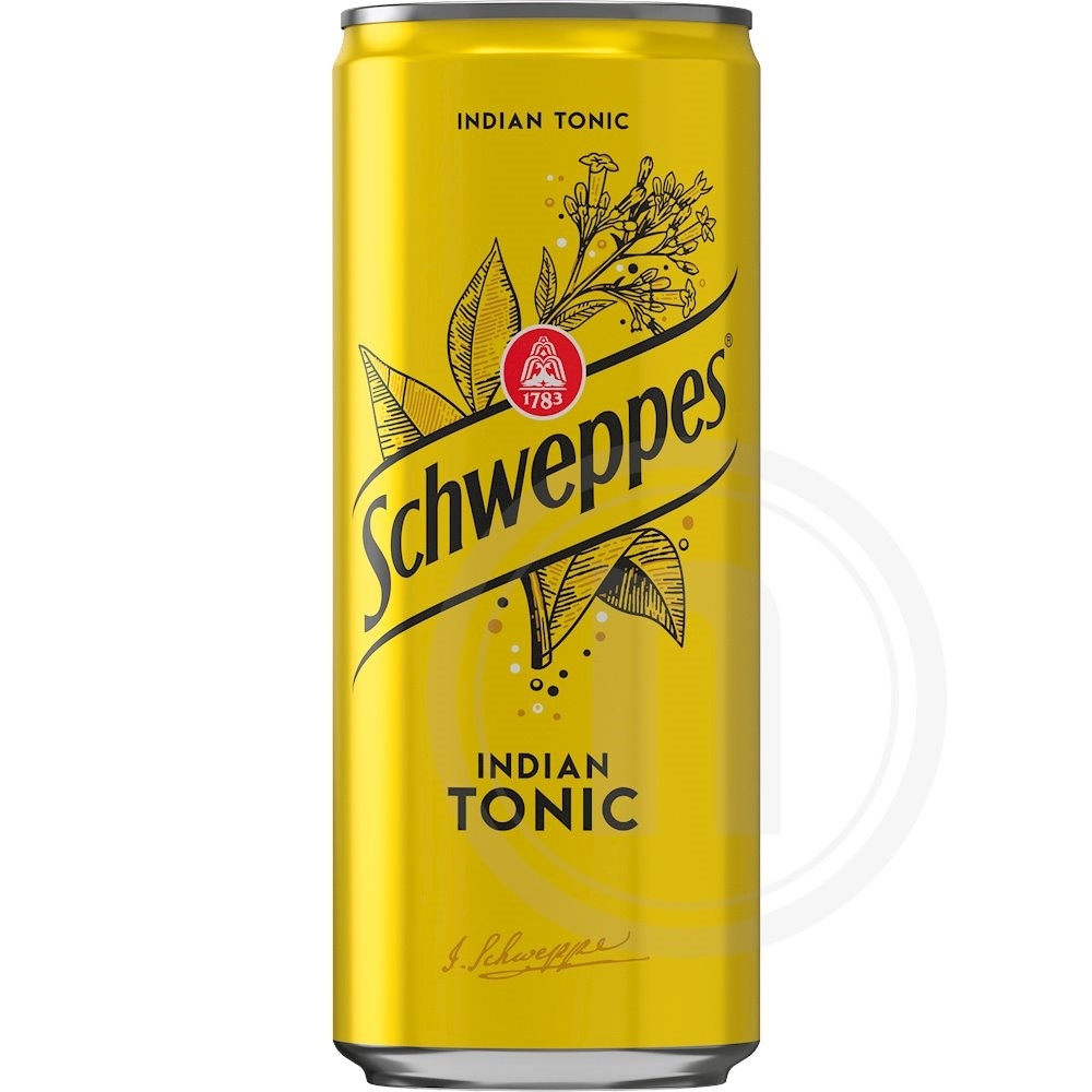 Schweppes Indian Tonic (dåse)