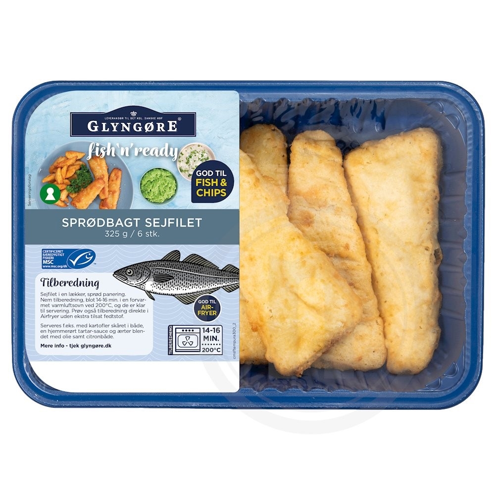 Sejfilet sprødbagt