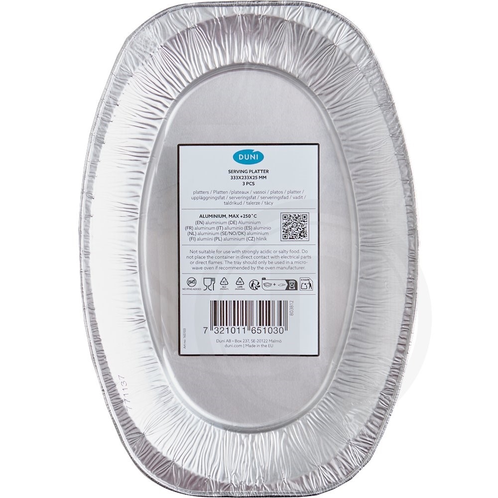 Serveringsfad (oval)