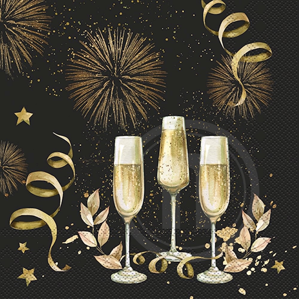 Asp Holmblad Serviet Champagneglas