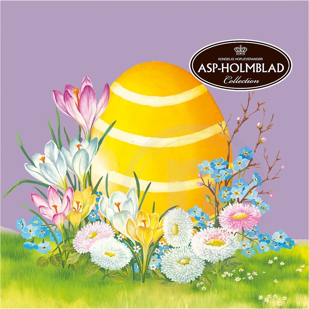 Asp-Holmblad serviet påskemotiv 20 stk