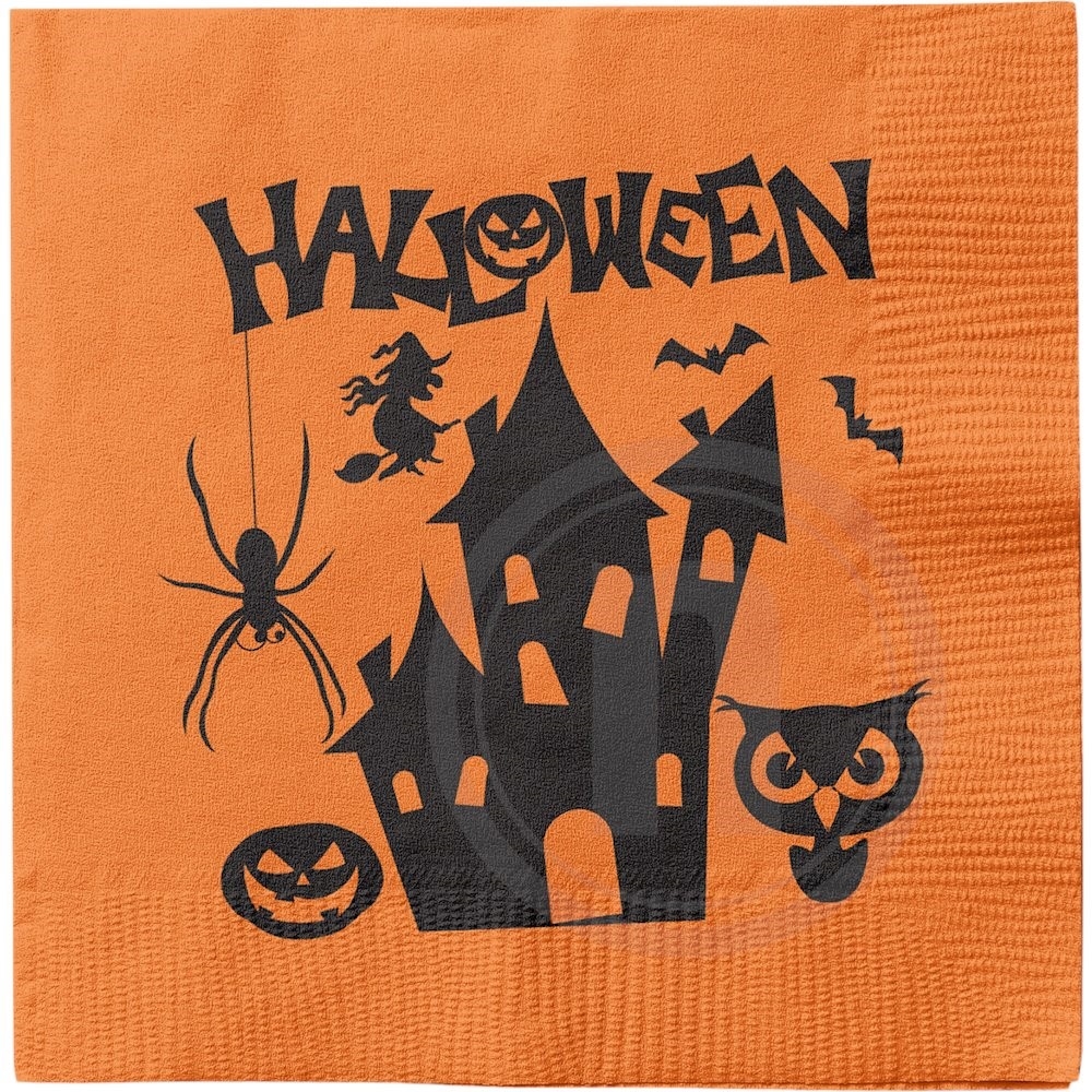 Serviet t. halloween (orange)