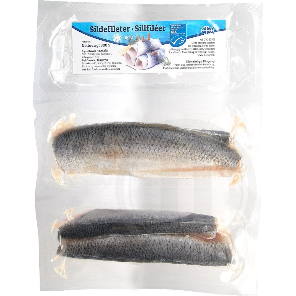 Planets Pride Sildefileter med skind .