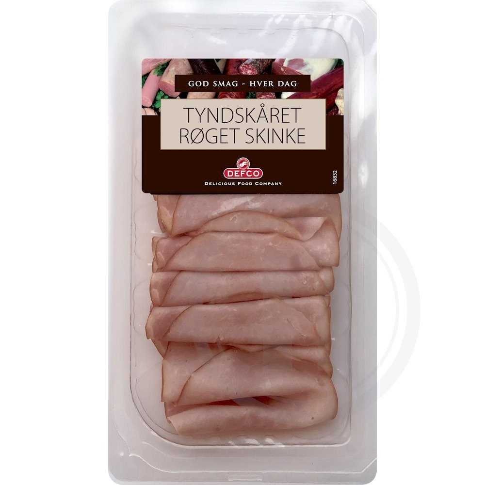 Røget skinke tyndskåret