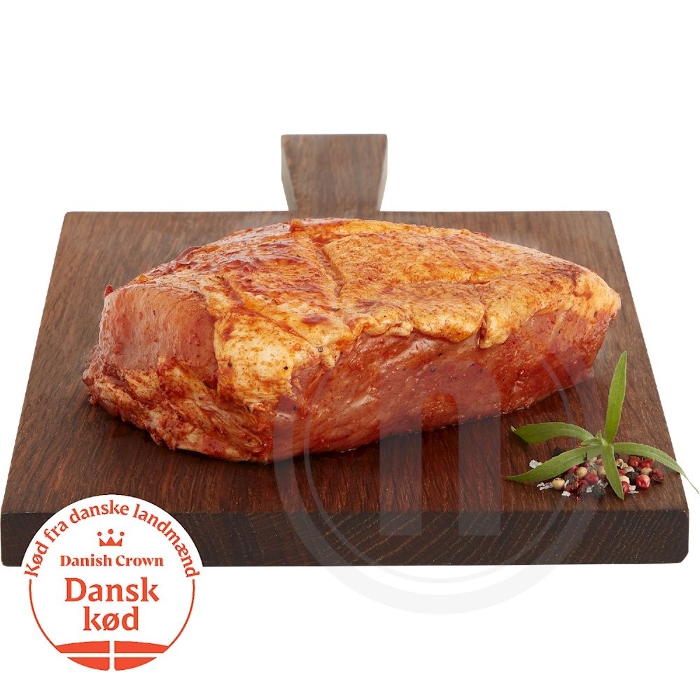 Skinkeculotte med kansas rub