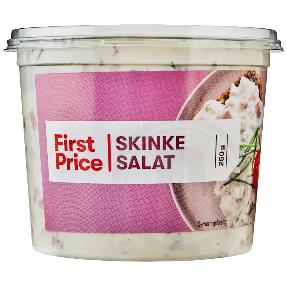 First Price skinkesalat