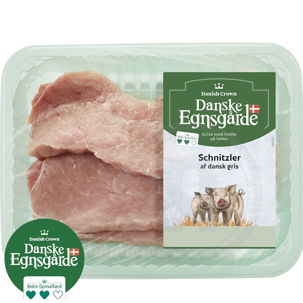Danske Egnsgårde Skinkeschnitzler 400 g