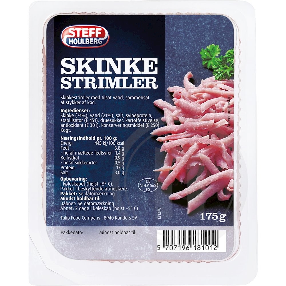 Steff Houlberg Skinkestrimler