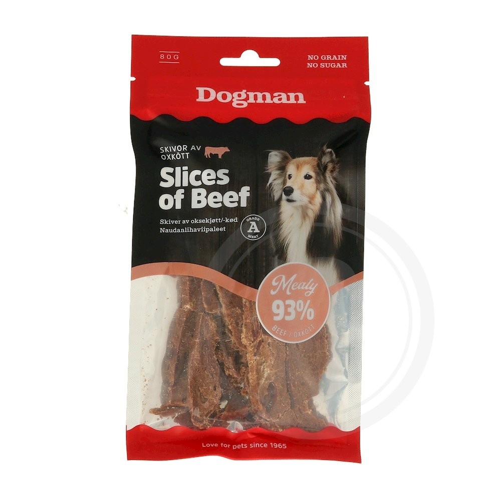 Dogman Oksekødskiver til Hund