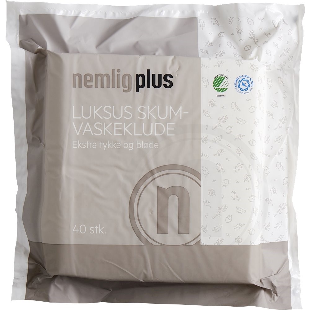 Skumvaskeklude (luksus)