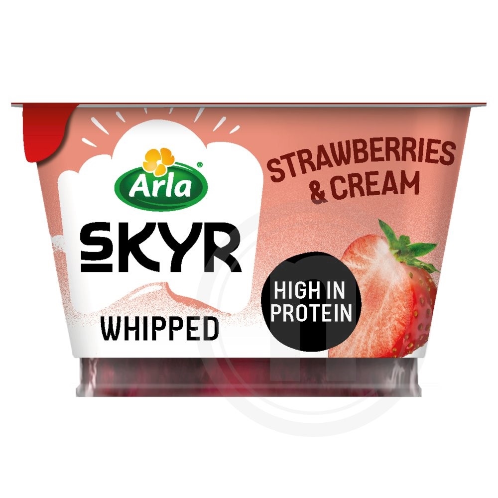Skyr Airy m. jordbær