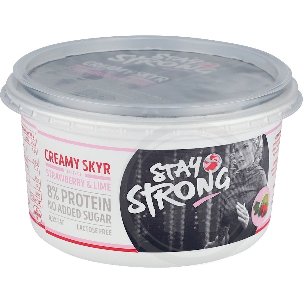 Stay Strong Skyr Jordbær & Lime