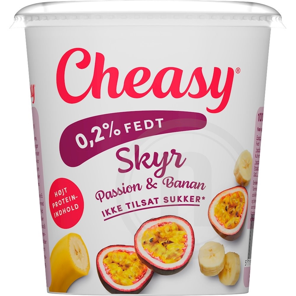 Cheasy Skyr med Passion og Banan 0,2%