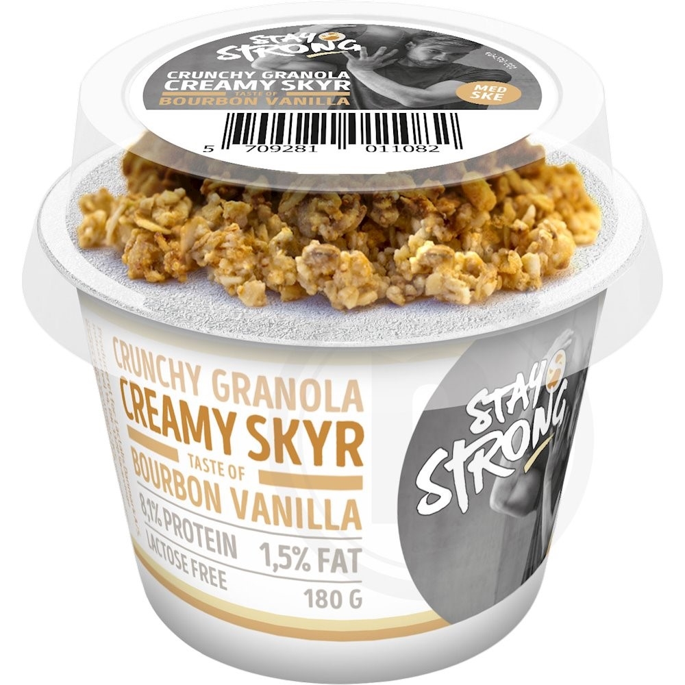 Skyr Vaniljesmag og Granola