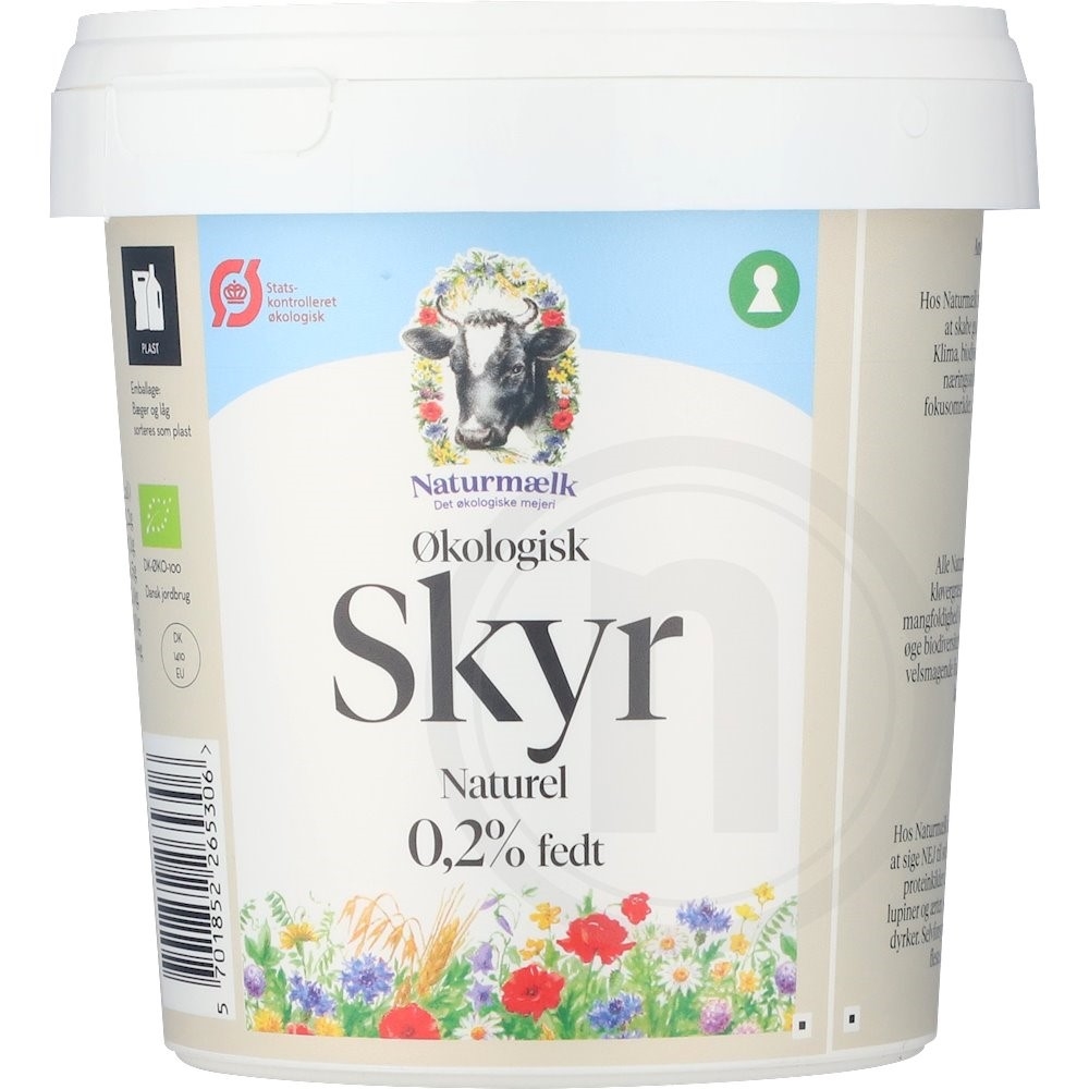 Naturmælk Skyr Naturel Øko.