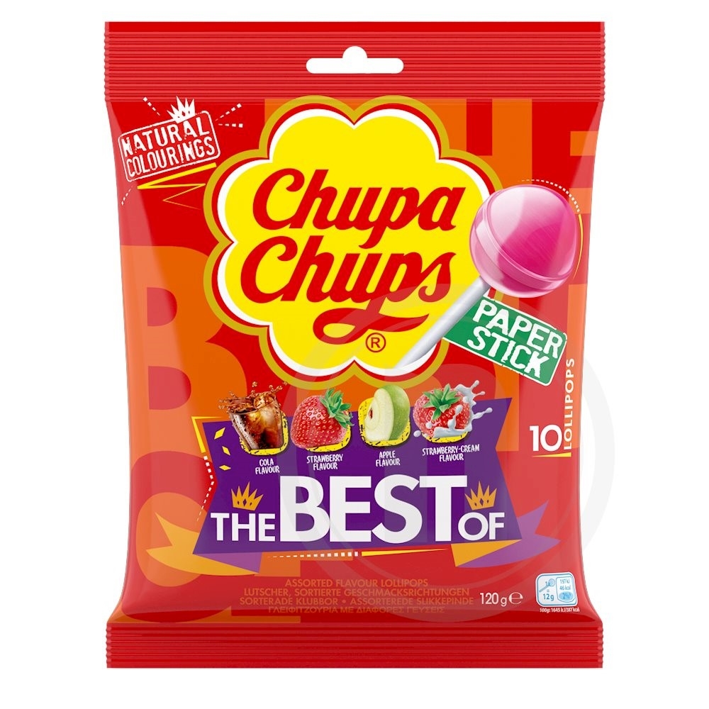 Chupa Chups Slikkepinde mix 120 g