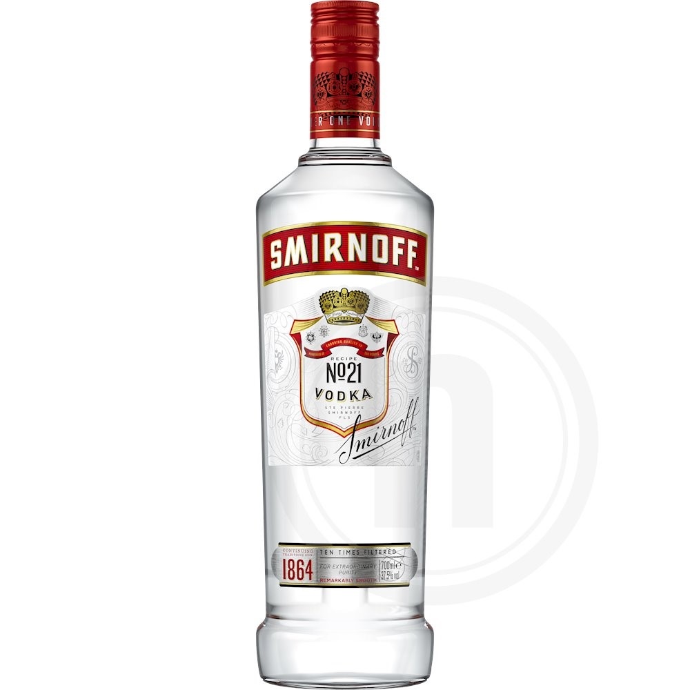 Smirnoff red (37,5%)